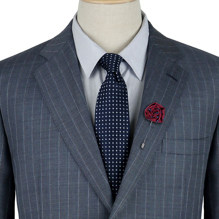 Tie Fabric Lapel Pin for Suit Men