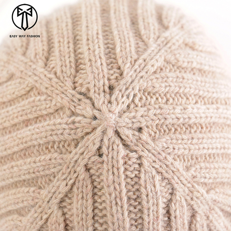 Designer Knit Beanie Hats Custom Logo
