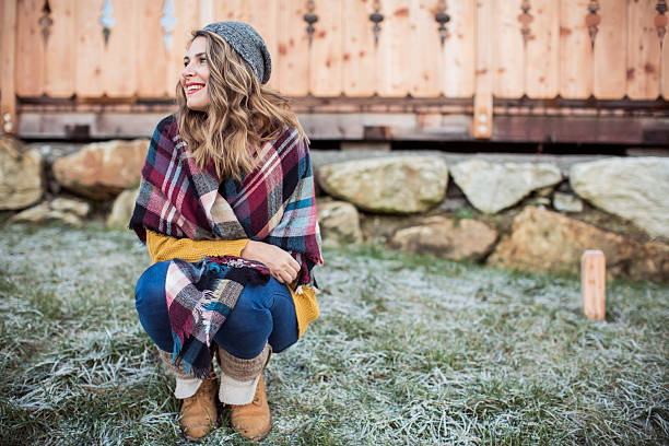 How Do You Wear Blanket Scarf?