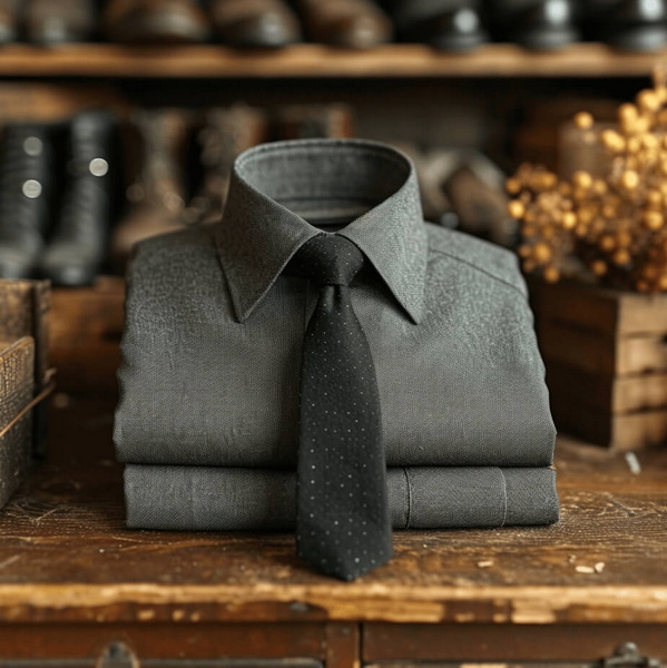 What Color Necktie To A Match A Gray Shirt?