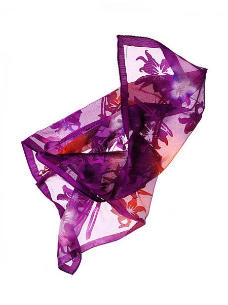 How To Tie A Silk Head Scarf?