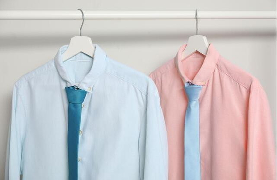 how to tie a blouse with a necktie_2.jpg