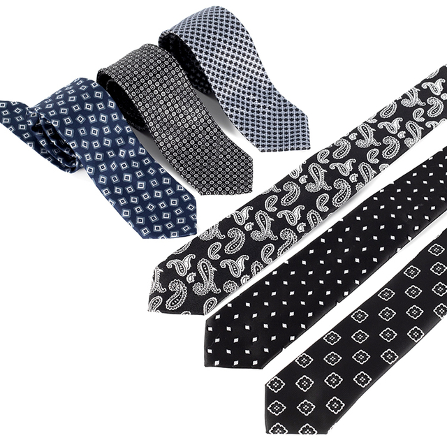 Microfiber Jacquard Woven Ties Men Neck Ties