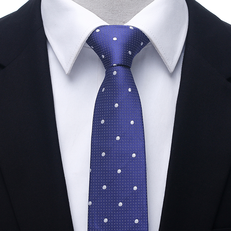 Blue Business Solid 100% Silk Men's Tie NeckTie 8.5cm Ties for Men Formal Luxury Wedding High Quality Gravata
