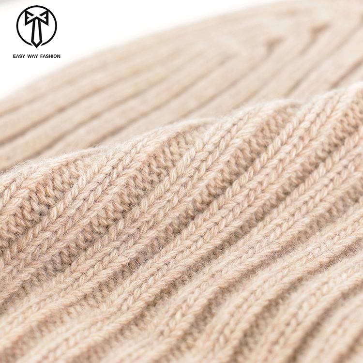 Designer Knit Beanie Hats Custom Logo