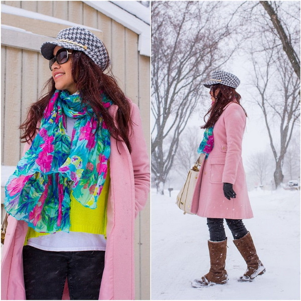 how to carry scarf in winters_1