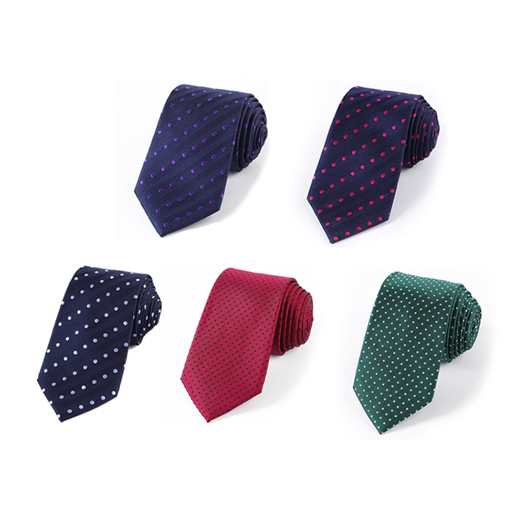 What are the different styles of men's business ties to choose from?