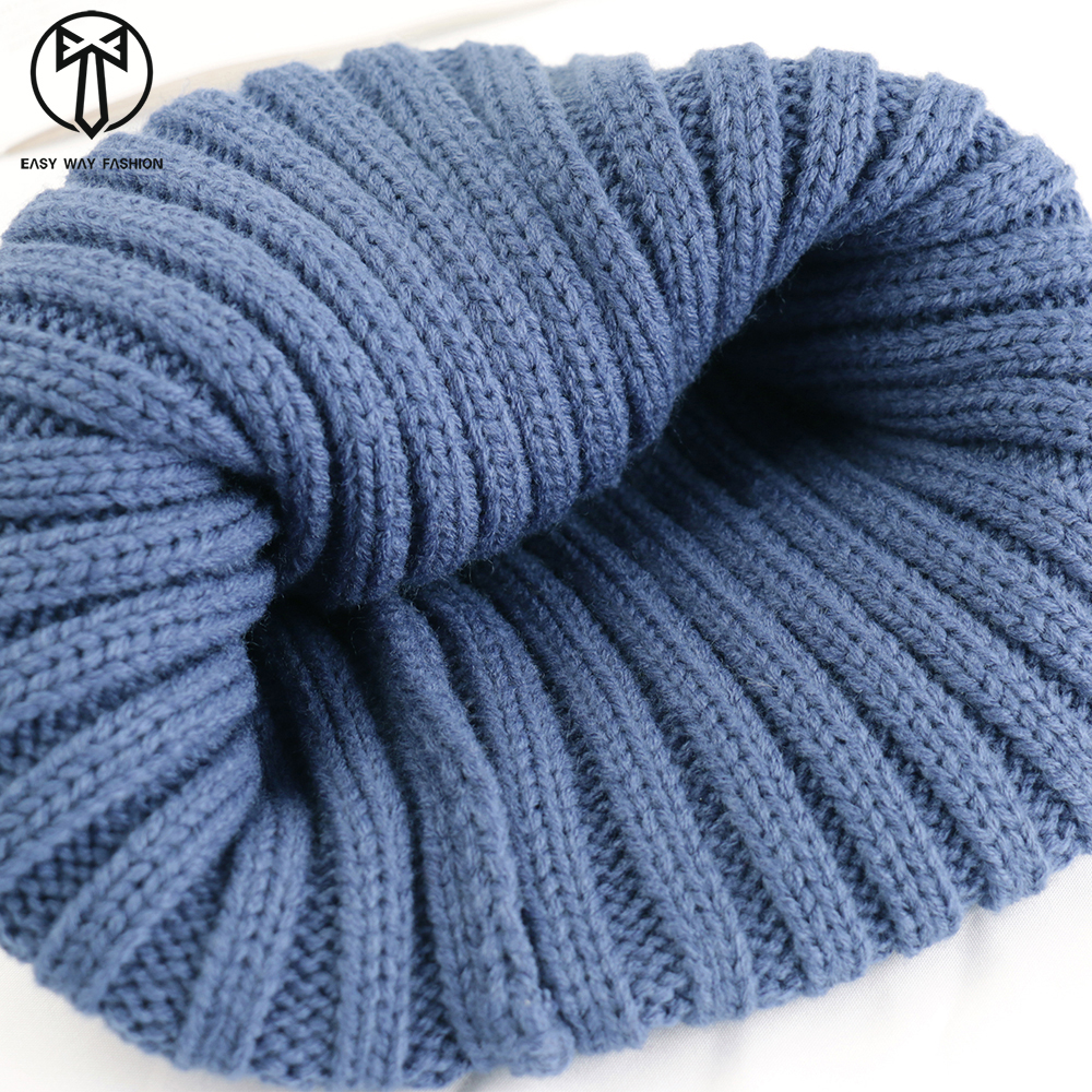 Knitted Beanie Winter Hats with Custom Logo